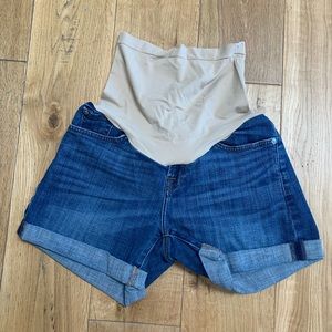 Seven (7) for all mankind maternity jeans shorts